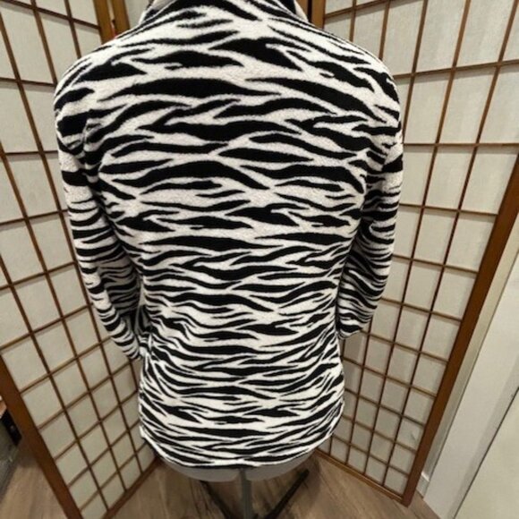 Zebra Striped Jacket - Picture 2 of 2
